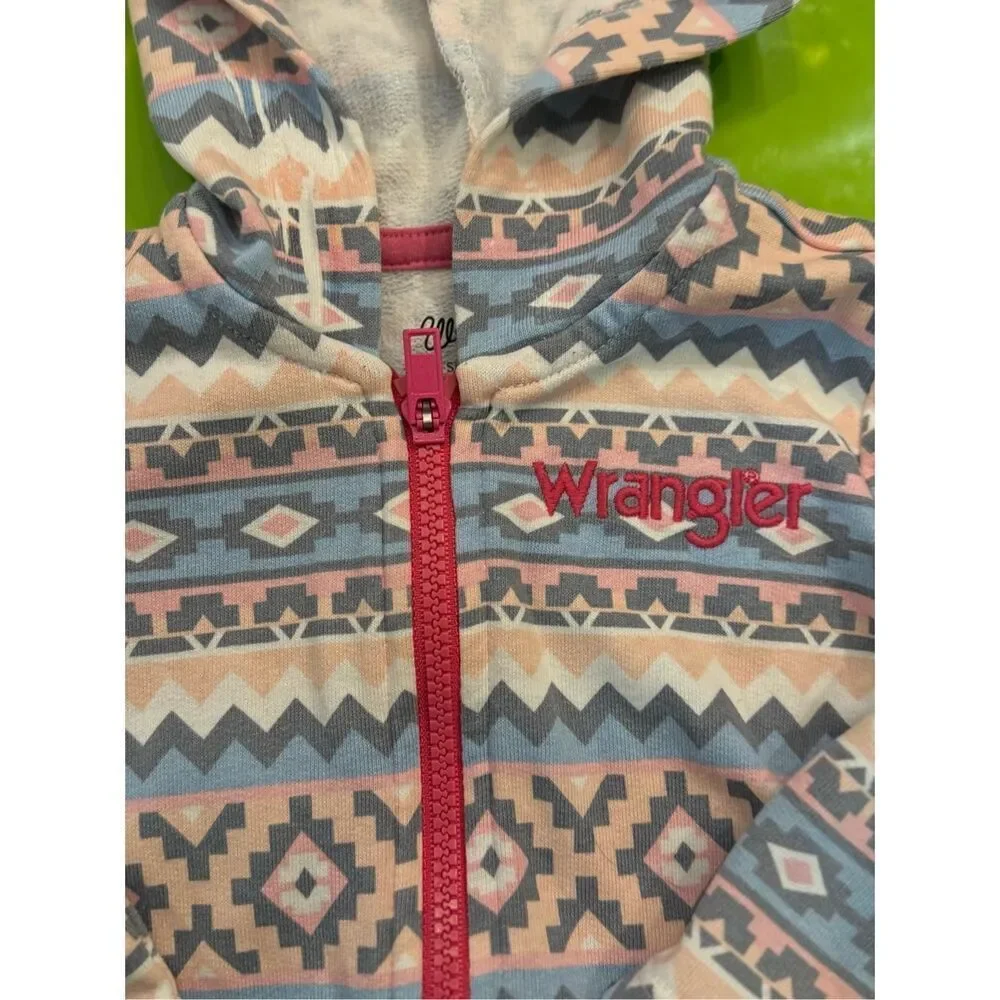 Wrangler Girls 18 months western pastel print